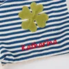 Baby Bio Schnuffeltuch Hase mit Name, Green