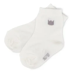 Baby 3er Sockenset , Krönchen