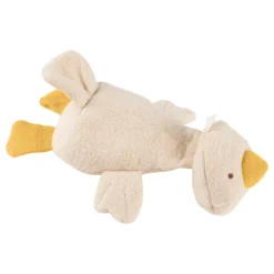 Baby Greifling Gans mit Knister- und Quietschfunktion, beige