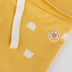 Baby Hose Krönchen, gelb