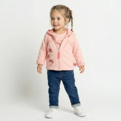 Babyjeans aus Sweat Denim, dunkelblau