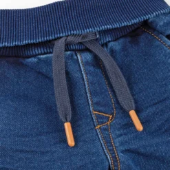Babyjeans aus Sweat Denim, dunkelblau