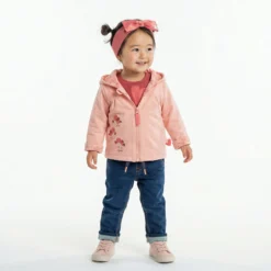 Babyjeans aus Sweat Denim, dunkelblau