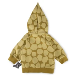Baby Kapuzen-Sweatjacke khaki, Dino Fun