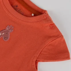 Baby Kleid Giraffe, orange