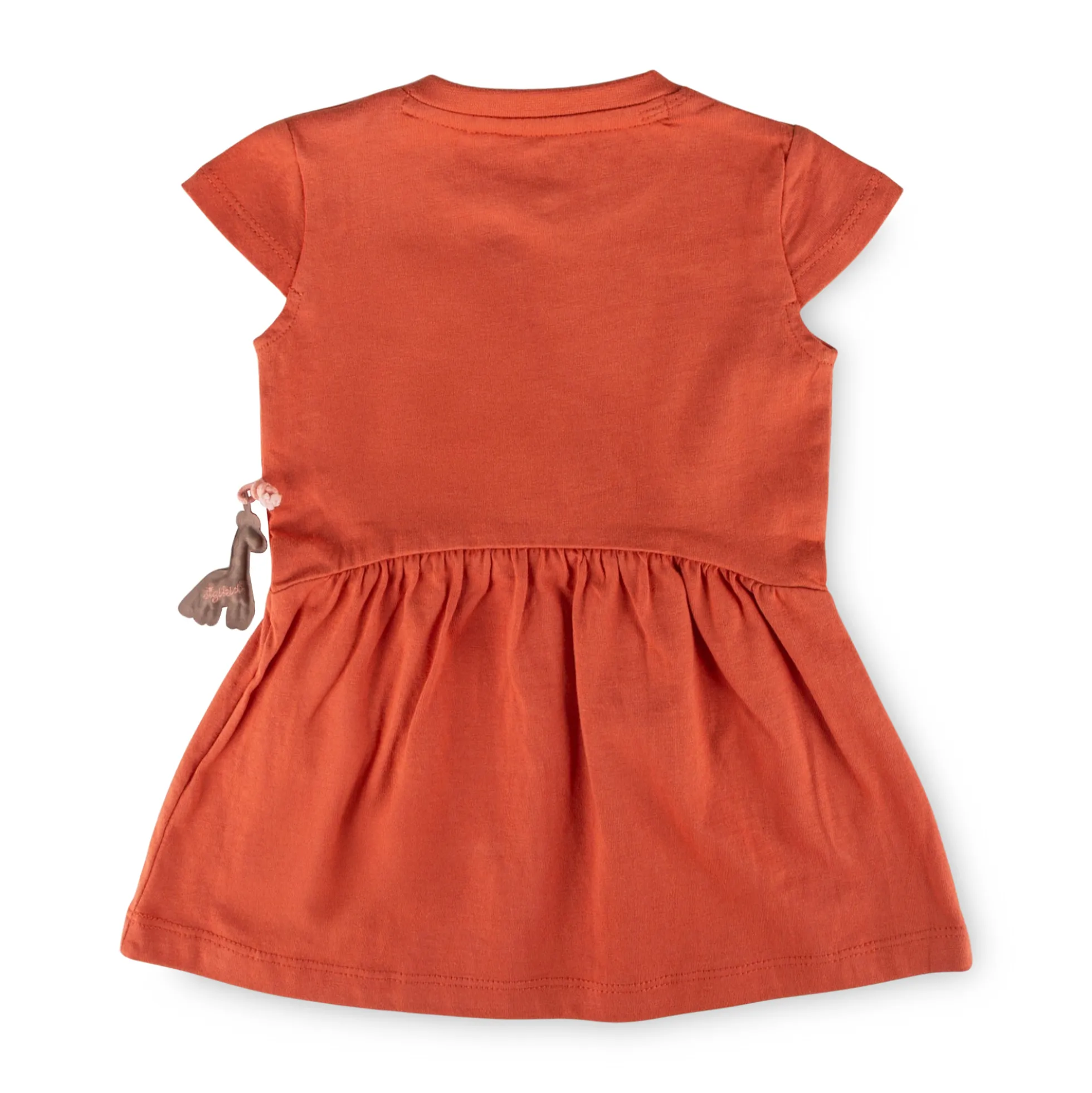 Baby Kleid Giraffe, orange