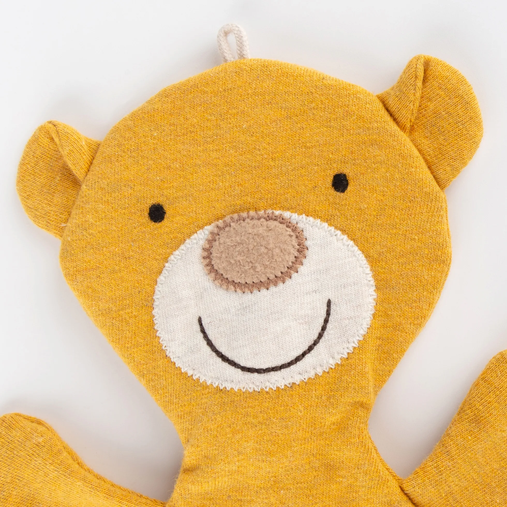 Baby Knister Schnuffeltuch Bär