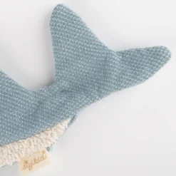 Baby Knister Schnuffeltuch Wal