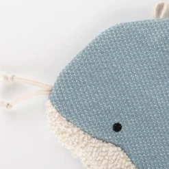 Baby Knister Schnuffeltuch Wal