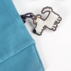 Baby Langarmshirt Dino, blau