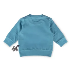 Baby Langarmshirt Dino, blau