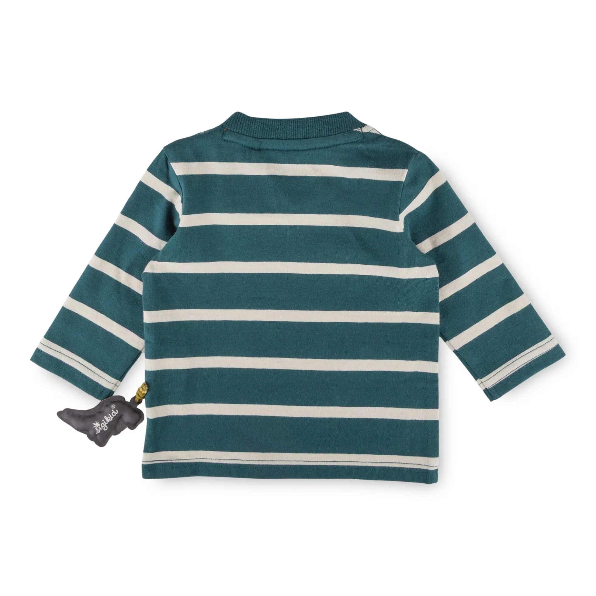 Baby Langarmshirt gestreift, Dino Fun