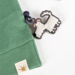 Baby Langarmshirt Hündchen, grün