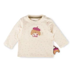 Baby Langarmshirt Petit Croissant