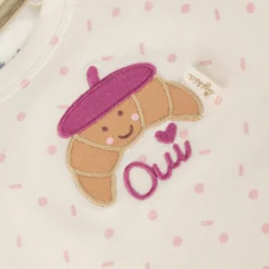 Baby Langarmshirt Petit Croissant