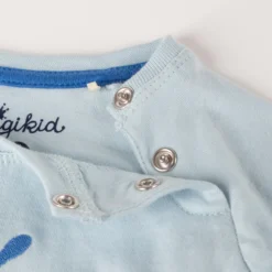 Baby Langarmshirt Wal, blau