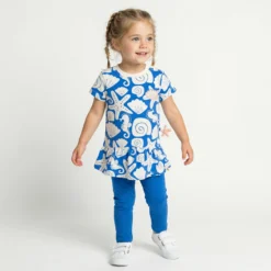 Baby Leggings, blau