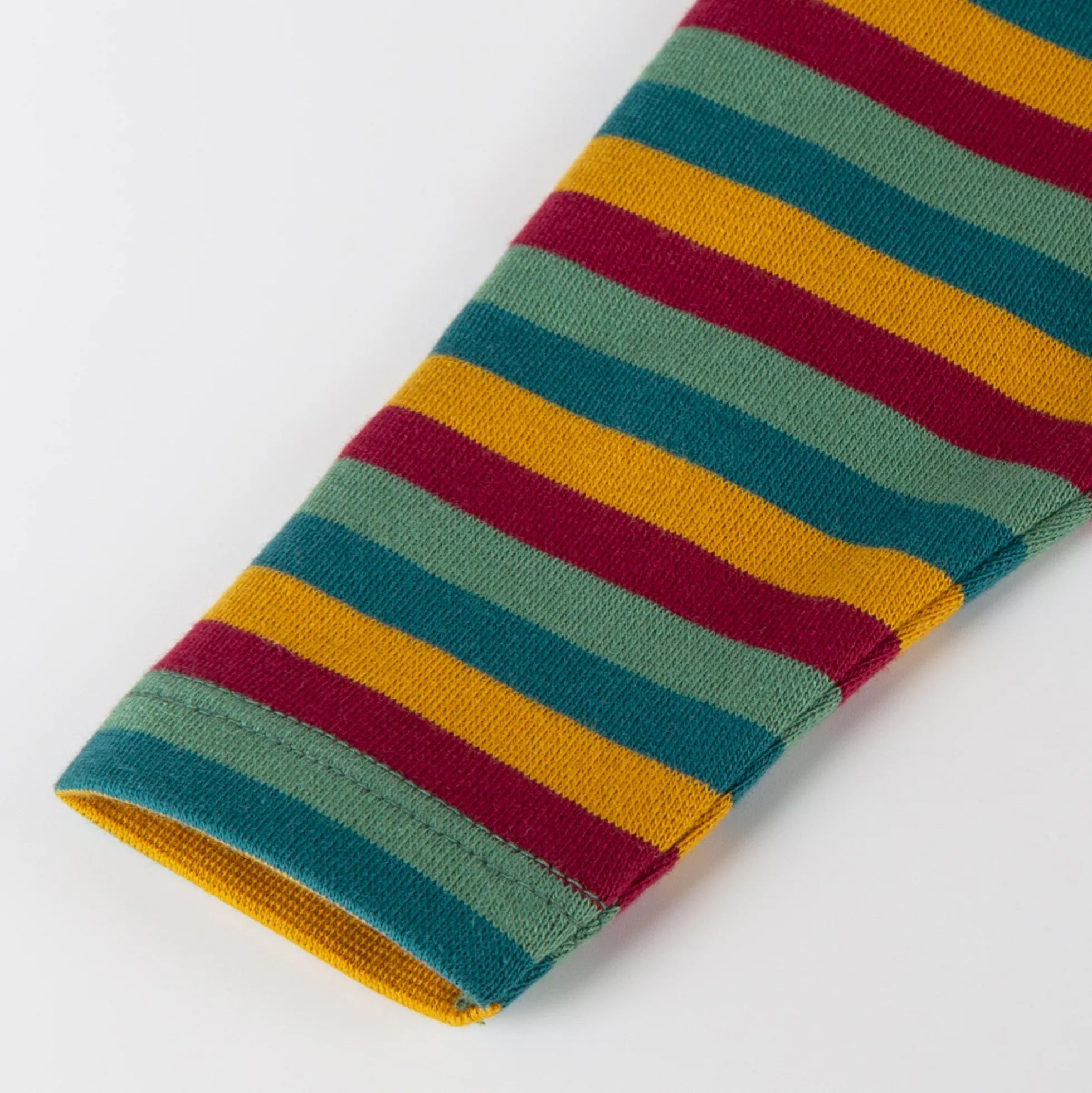 Baby Leggings, bunt geringelt