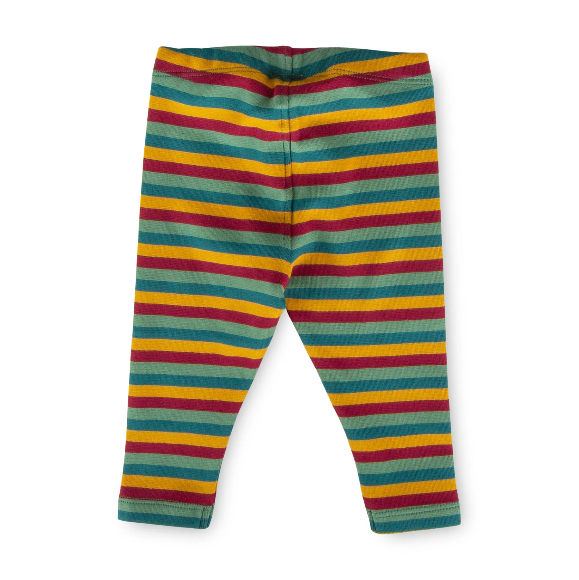 Baby Leggings, bunt geringelt