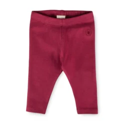 Baby Leggings, dunkelrot