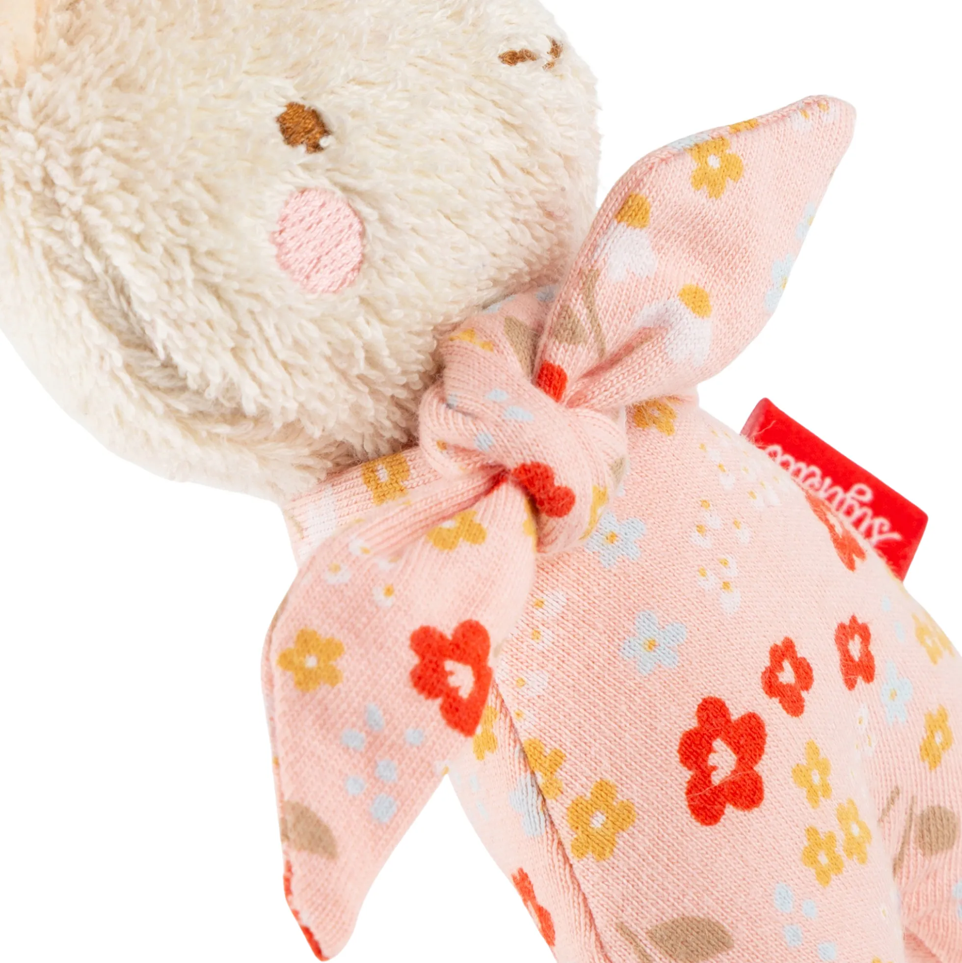 Baby Mini-Greifling Hase, weiß