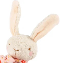 Baby Mini-Greifling Hase, weiß