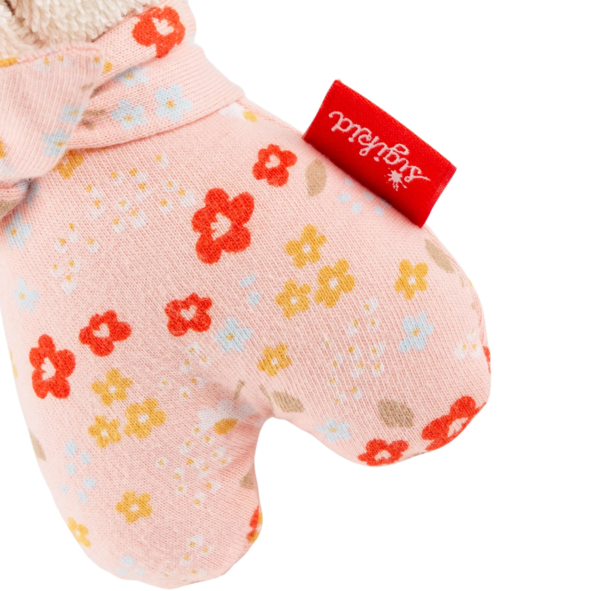 Baby Mini-Greifling Hase, weiß