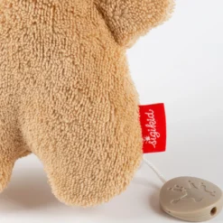 Baby Mini Spieluhr Hase, braun