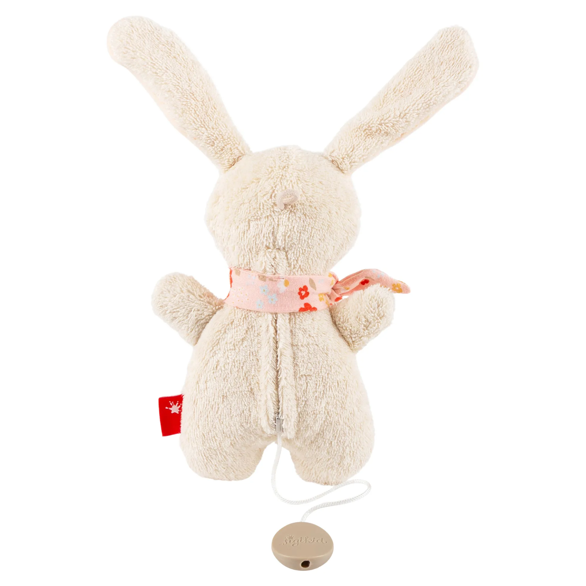 Baby Mini Spieluhr Hase, weiß