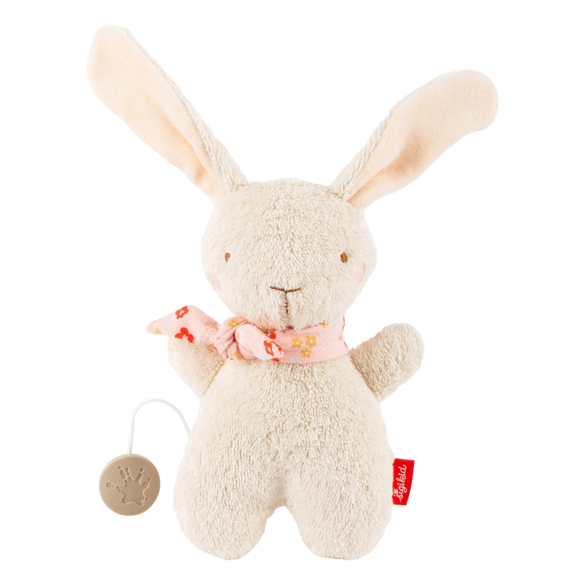 Baby Mini Spieluhr Hase, weiß