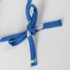 Baby Mütze Wal Print, blau