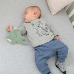Baby Musselin Knister Schnuffeltuch Elefant
