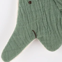 Baby Musselin Knister Schnuffeltuch Elefant