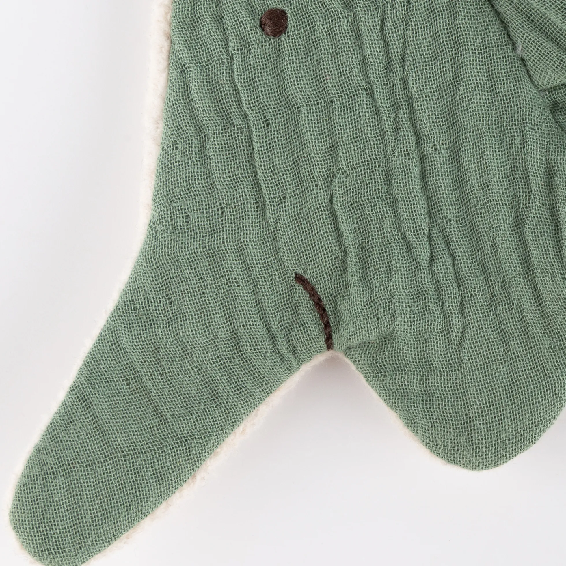 Baby Musselin Knister Schnuffeltuch Elefant