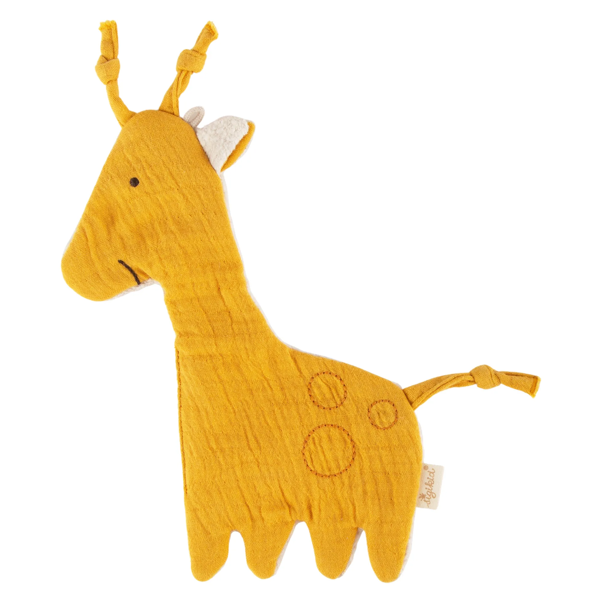 Baby Musselin Knister Schnuffeltuch Giraffe