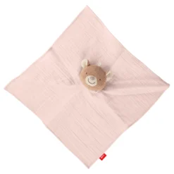 Baby Musselin Schnuffeltuch Bär, rosa