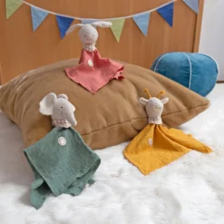 Baby Musselin Schnuffeltuch Elefant