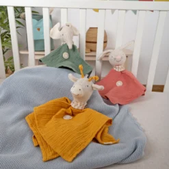 Baby Musselin Schnuffeltuch Elefant