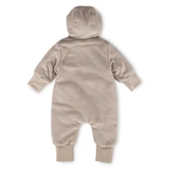 Baby Nickioverall Mäuschen wattiert, beige