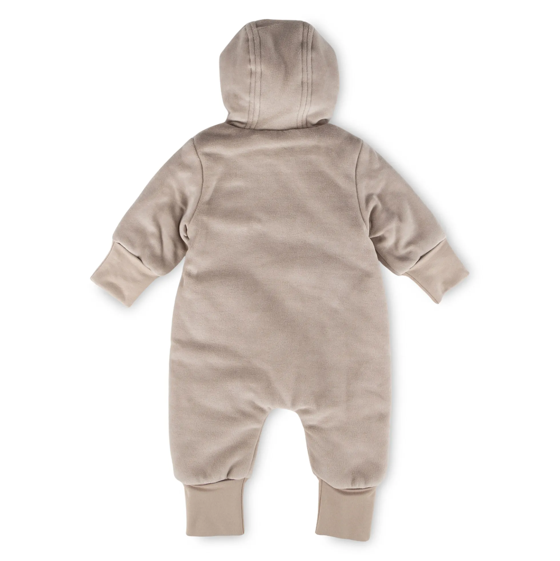 Baby Nickioverall Mäuschen wattiert, beige