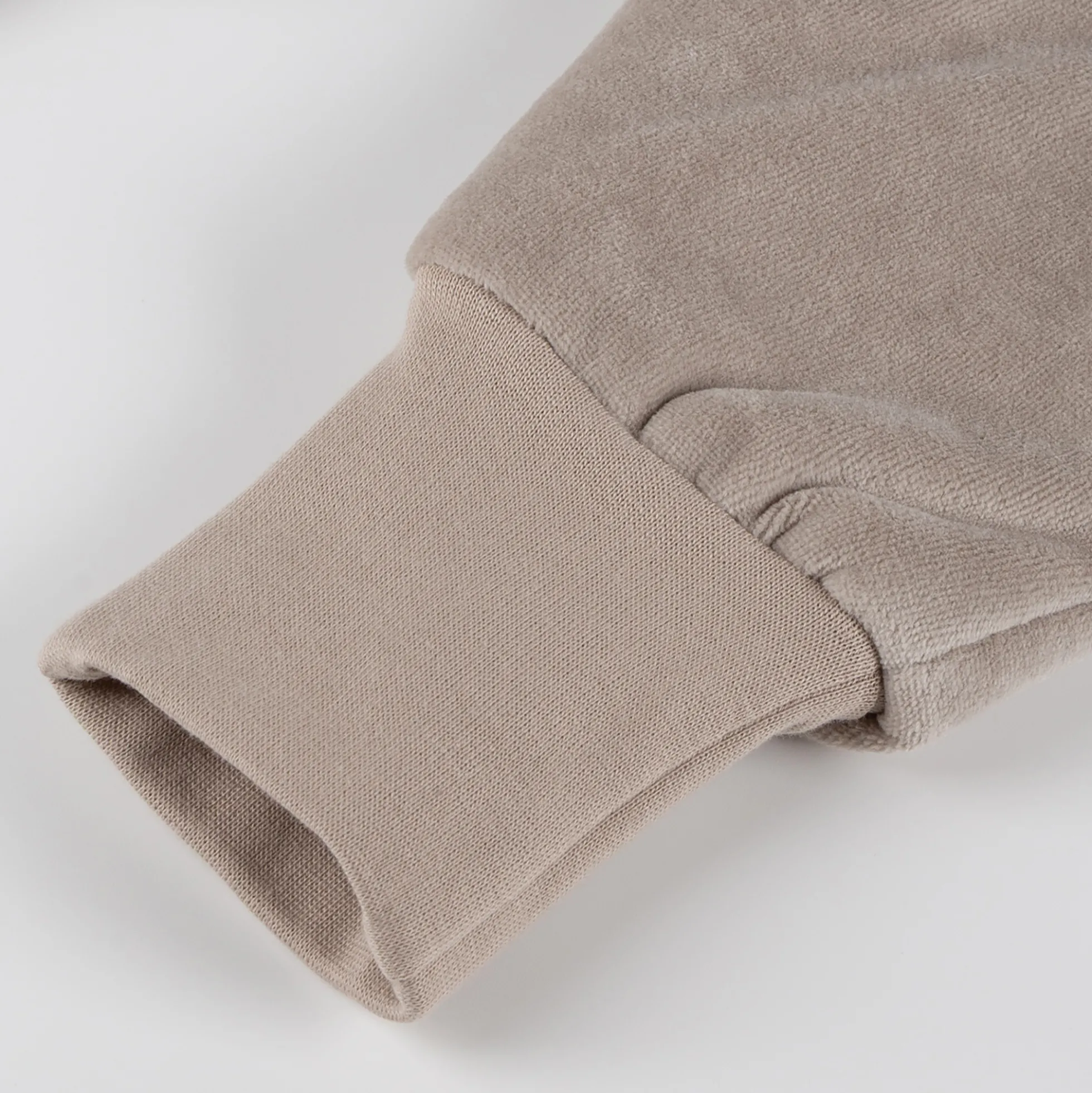 Baby Nickioverall Mäuschen wattiert, beige