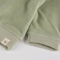Baby Nickishirt Mäuschen, grün