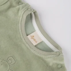 Baby Nickishirt Mäuschen, grün