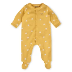 Baby Overall Krönchen, gelb