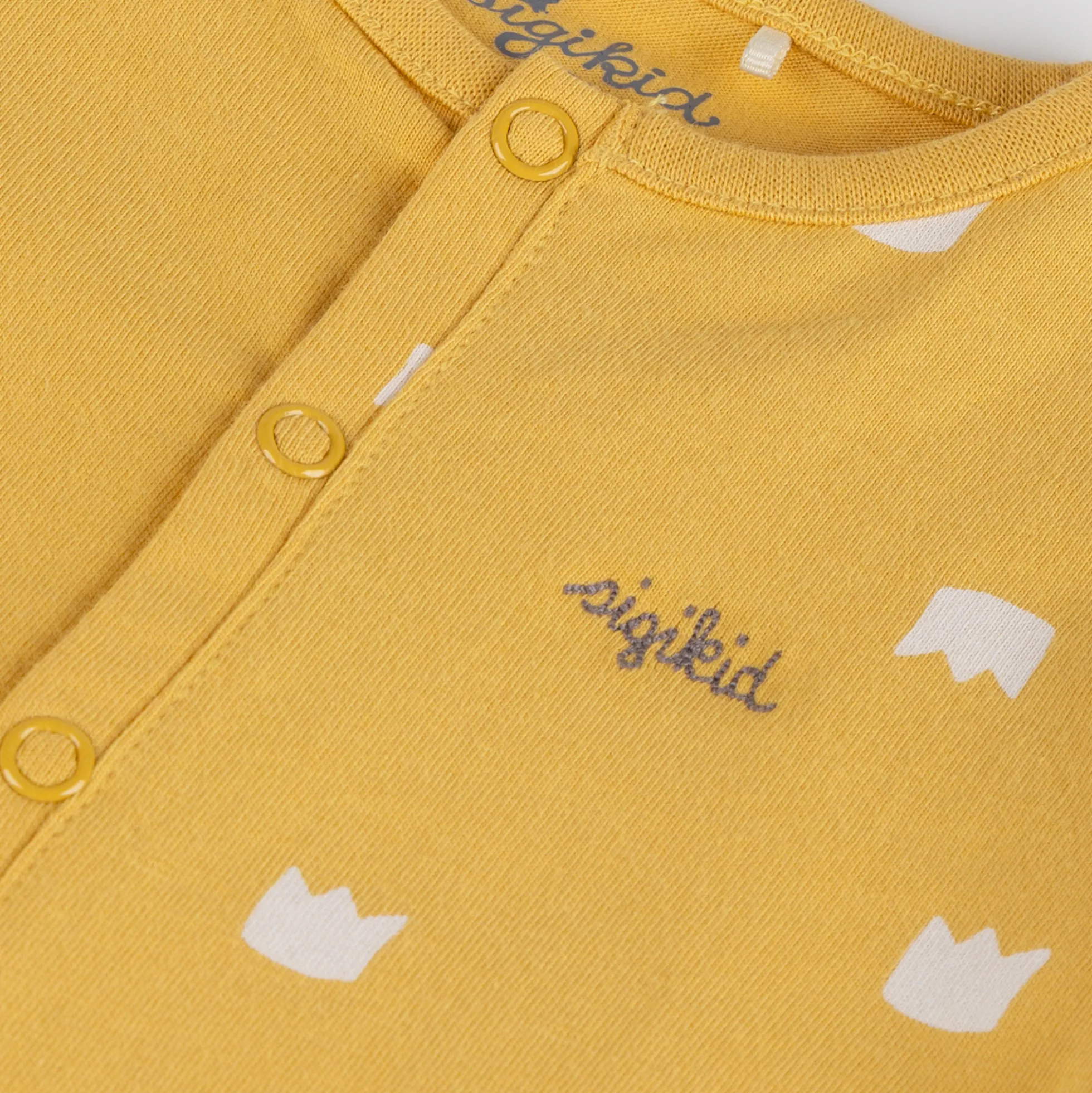 Baby Overall Krönchen, gelb