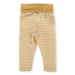Baby Ringelhose, gelb/weiß