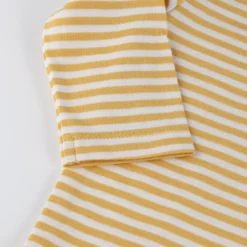 Baby Ringel Langarmshirt Mäuschen, gelb