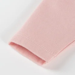Baby Rippstrick Leggings, rosa, Petit Croissant