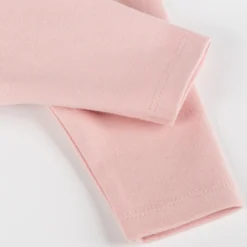 Baby Rippstrick Leggings, rosa, Petit Croissant