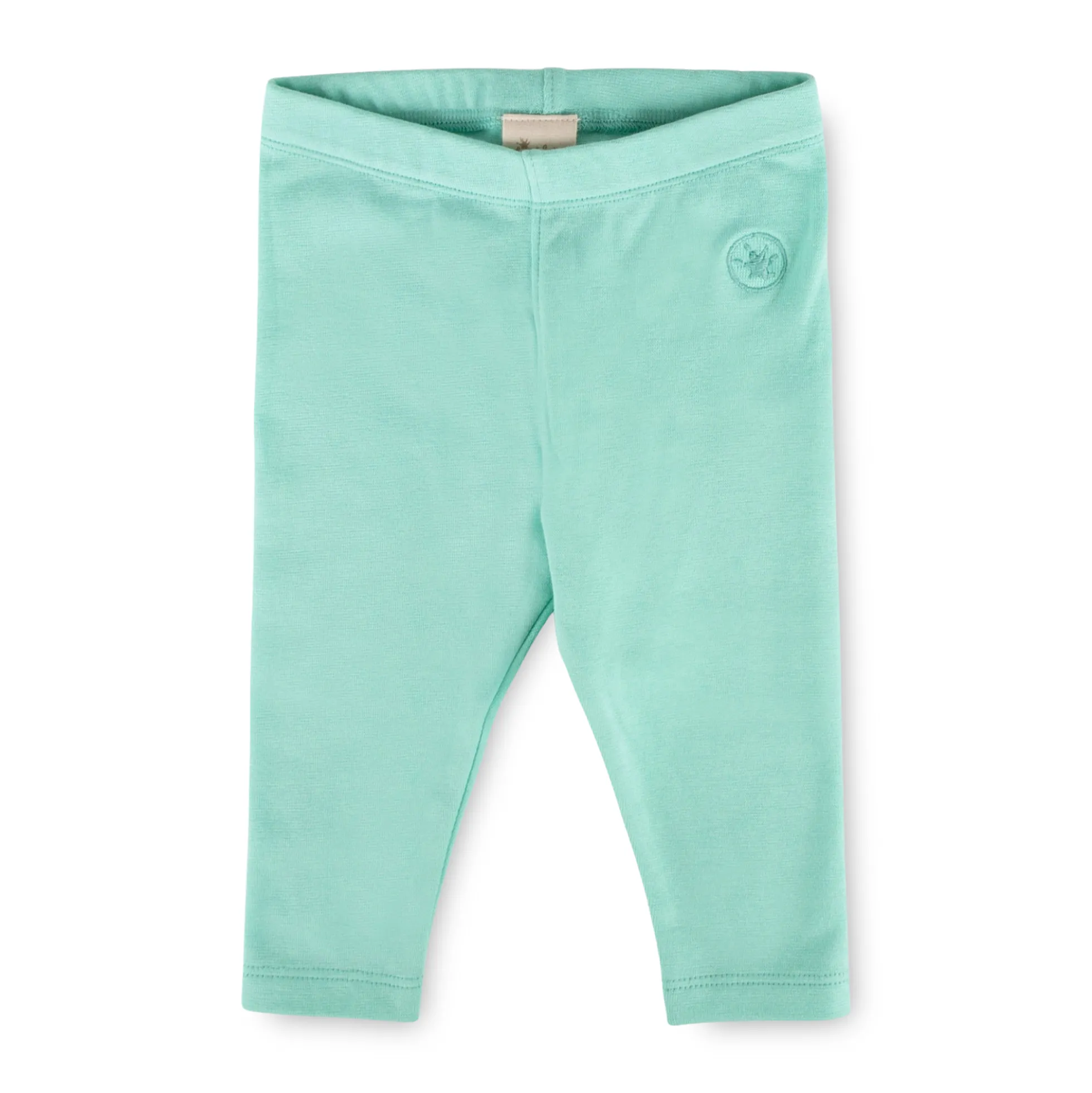 Baby Rippstrick Leggings, türkis, Summer Vibes
